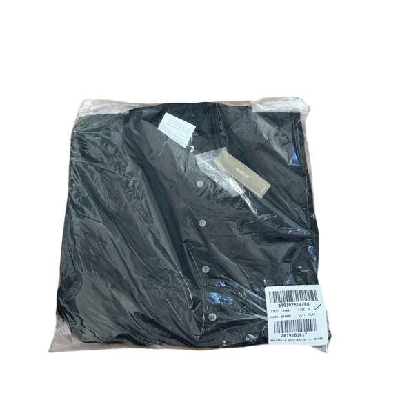 NWT J CREW Cerise shirtdress in cotton poplin in black - Picture 7 of 8